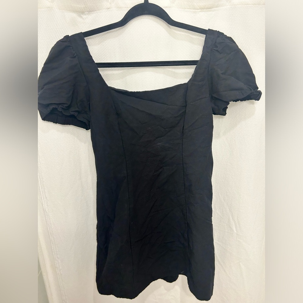 Black Zara dress